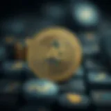 An artistic representation of the AC coin symbolizing innovation in digital finance.