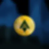 Symbolic representation of Aleo coin