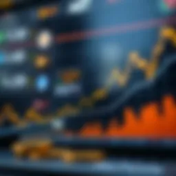 Graph depicting altcoin market trends