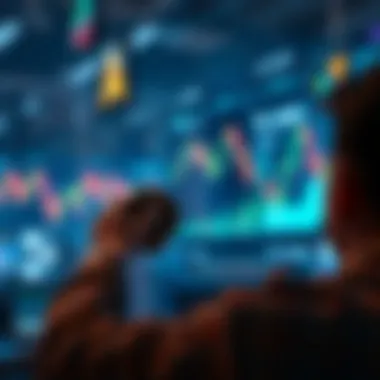 Trading Digital Assets in Axie Infinity Artistic representation of digital asset trading