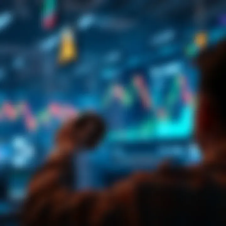 Trading Digital Assets in Axie Infinity Artistic representation of digital asset trading