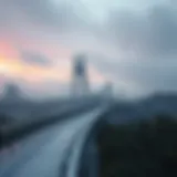 The Concept of a Bridge in Blockchain Ecosystem Conceptual illustration of a bridge connecting different blockchain elements