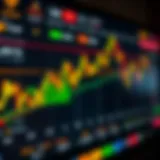 Cryptocurrency Exchange User Interface Cryptocurrency exchange interface showing trading options