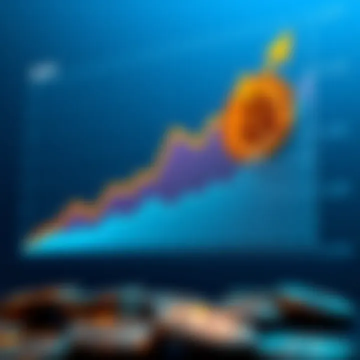 Growth Trends in Cryptocurrency Betting Graph showing the rise of cryptocurrency in betting markets