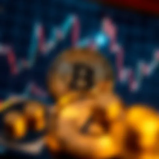 Graph showing the recent price trends of Bitcoin