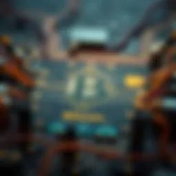 Diagram illustrating the Bitcoin mining process