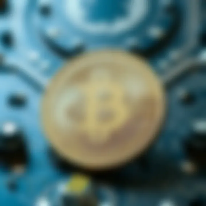 Technological Foundations of Bitcoin Graphic illustrating the underlying technology of Bitcoin