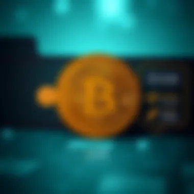 Security Aspects of Bitcoin Wallets Diagram emphasizing security aspects of Bitcoin wallets