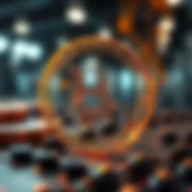 Blockchain Applications Across Industries Visual representation of blockchain applications in various sectors