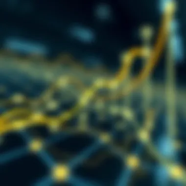 Blockchain Evolution and Consensus Mechanisms Graph illustrating blockchain evolution with consensus mechanisms