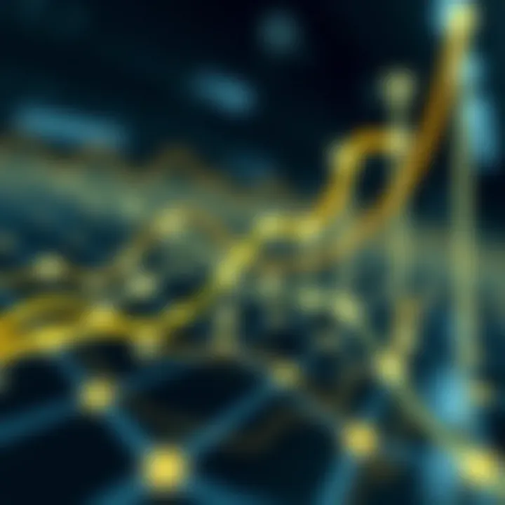 Blockchain Evolution and Consensus Mechanisms Graph illustrating blockchain evolution with consensus mechanisms