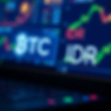 Cryptocurrency Trading Platforms for BTC and IDR Cryptocurrency trading platform interface displaying BTC and IDR