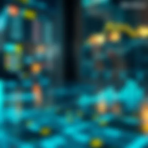 Understanding Asset Management with Burnihub Conceptual representation of asset management with a digital interface