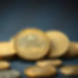 Historical Canadian coins representing different eras