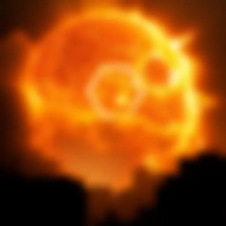 The Carrington Event: Solar Flares Impact A historical depiction of the Carrington Event with solar flares