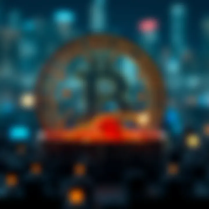 Celo's Blockchain Innovation Symbolic representation of Celo's blockchain technology