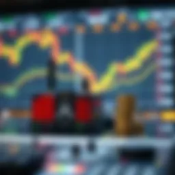 Conceptual representation of CFD trading mechanics