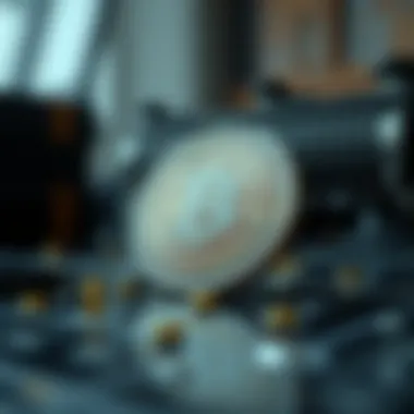 Blockchain Technology and Cronos Coin A graphical representation of blockchain technology in relation to Cronos coin