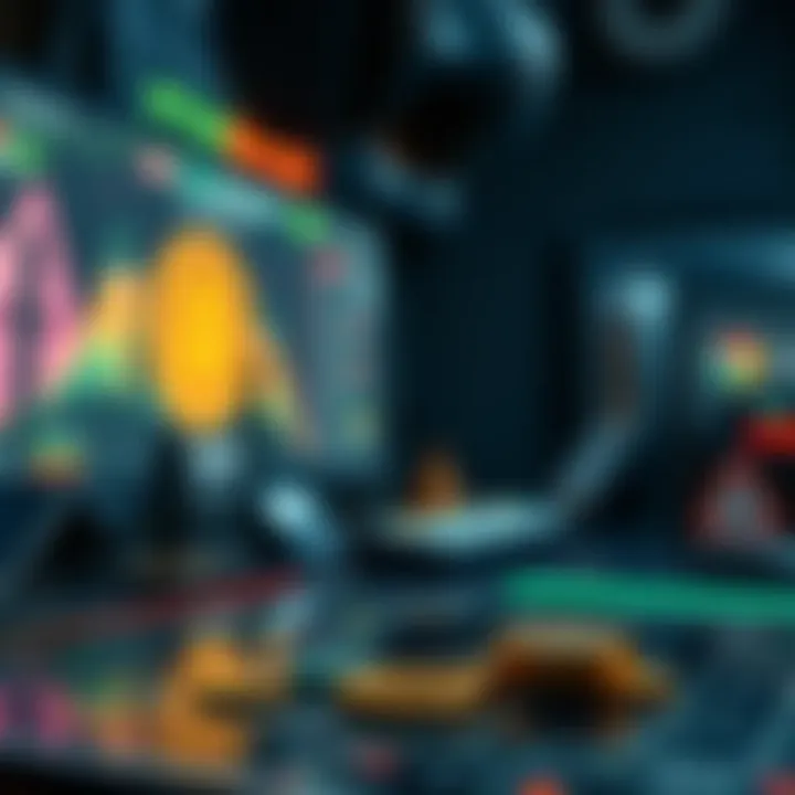 The Intersection of Cryptocurrency and Online Gaming Illustration of cryptocurrency integration in online gaming