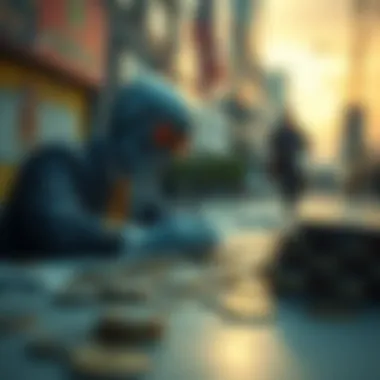 Graphical depiction of the cultural significance of memes in modern financial discussions