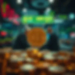 Visual representation of currency exchange