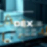 A graphical representation of decentralized exchange architecture highlighting user interactions