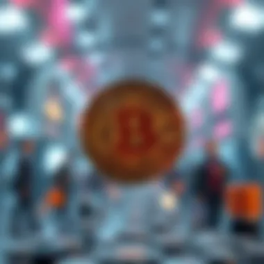 An abstract representation of digital ownership in the NFT world