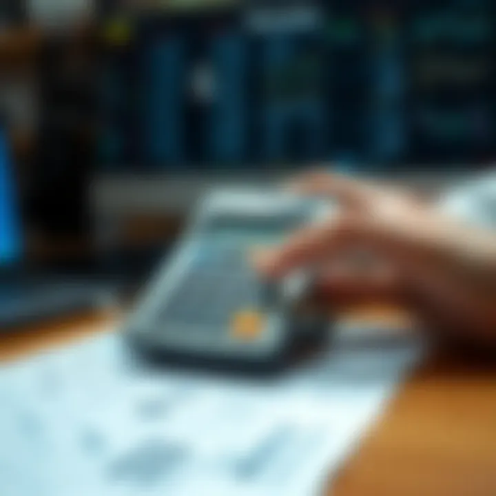 Using a Dilution Calculator Visual representation of a dilution calculator in use