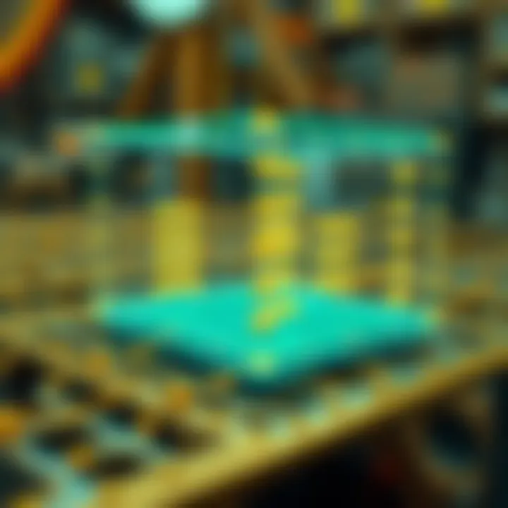 Visual representation of efficient data search structure provided by The Graph