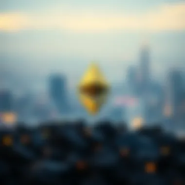 Understanding Ethereum Blockchain Technology Visual representation of Ethereum blockchain technology