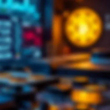 Integration of Blockchain Technology Illustration of blockchain technology integration