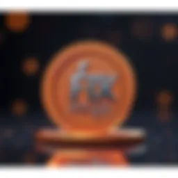 Symbol of cryptocurrency innovation and recovery