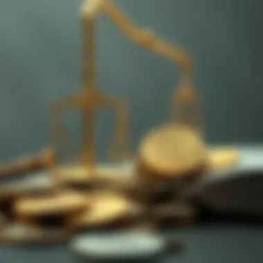 Legal and Ethical Considerations in Finance Illustration representing legal and ethical considerations in finance