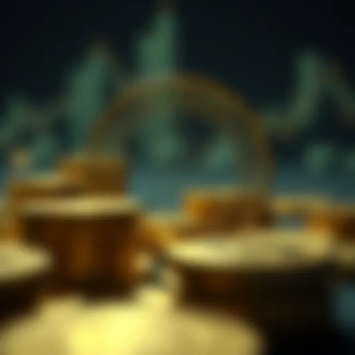 The Future of Finance with AI Coins Visual representation of the future of finance influenced by AI coins