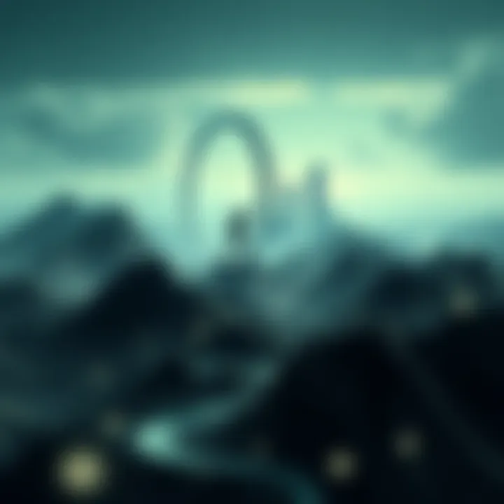 The Evolution of Finance in a Digital Era Futuristic digital landscape illustrating the evolution of finance