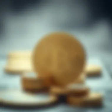 Illustration of the future of money transactions