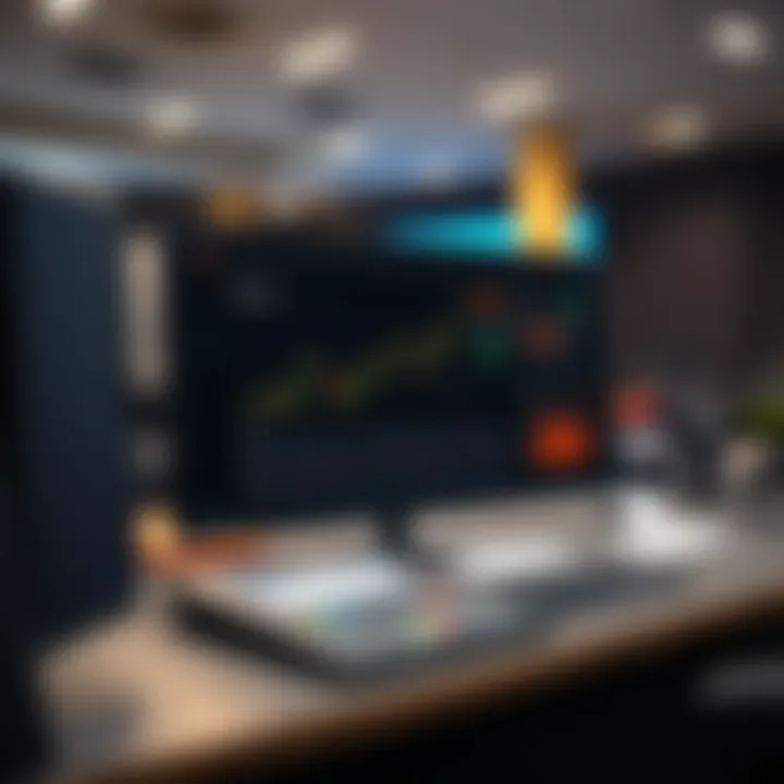 User Dashboard at Gidac Exchange User dashboard showcasing trading features on Gidac