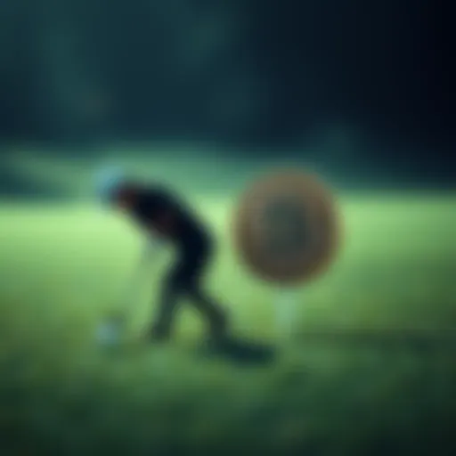 A digital representation of Golf and Golf coin evolution