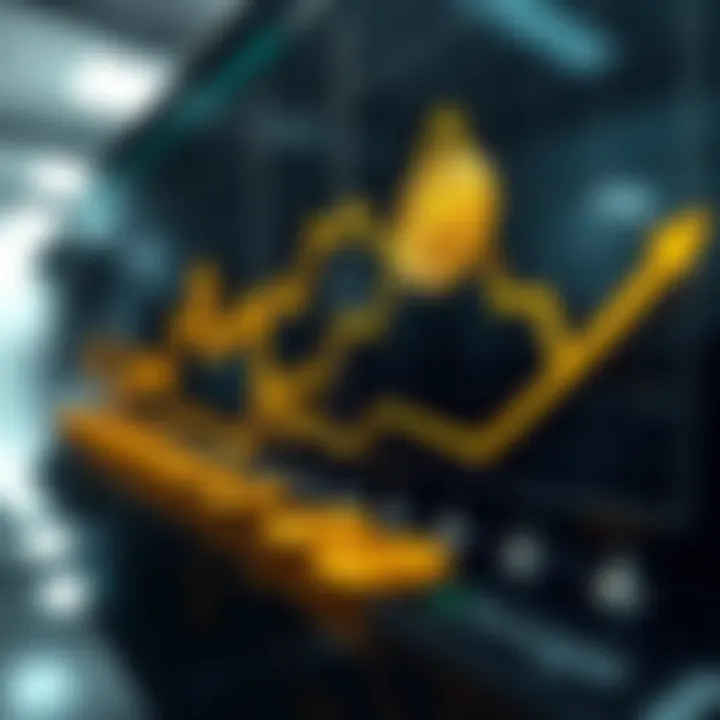 Cryptocurrency Efficiency Trends Graph illustrating the rise in cryptocurrency efficiency