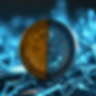 Hedera Hashgraph vs Traditional Blockchain Visual comparison of Hedera Hashgraph and traditional blockchain