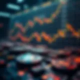 A futuristic representation of cryptocurrency trading dynamics