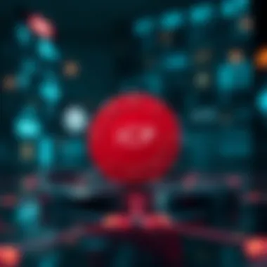 Decentralized Applications on ICP Symbolic illustration of decentralized applications powered by ICP