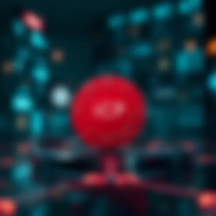 Decentralized Applications on ICP Symbolic illustration of decentralized applications powered by ICP