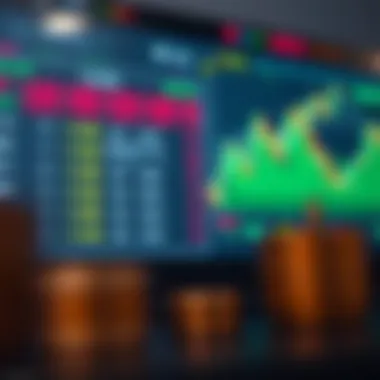 Exploring Trading Options A graphical depiction of trading options in a financial platform.