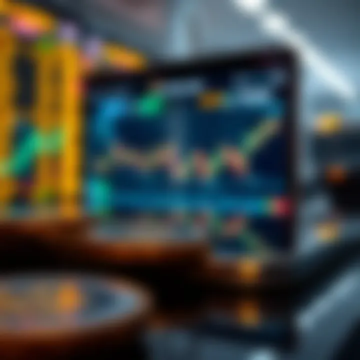 Reflecting the Future of Trading Conceptual image reflecting the future of trading