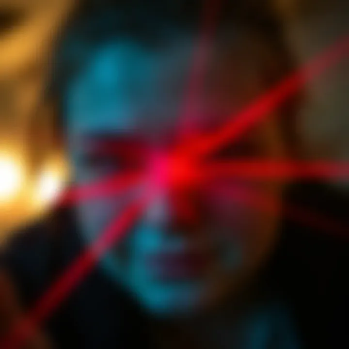 Emotional Expressions within the Laser Eye Meme Visual representation of emotions expressed through the laser eye meme.