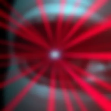 The Evolution of the Laser Eye Meme Artwork reflecting the evolution of the laser eye meme over time.