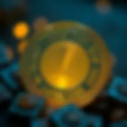 Conceptual representation of Luna Coin's blockchain technology