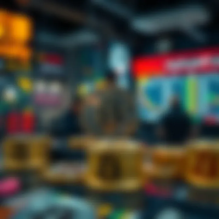 Role of Cryptocurrency Exchanges Illustration of cryptocurrency exchanges and their functions