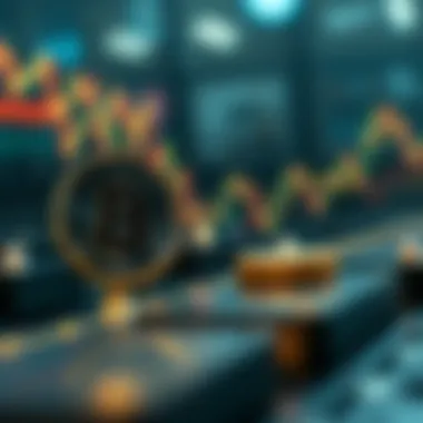 Market Trend Reversals with Hammer Patterns Visual representation of market trend reversals using hammer patterns